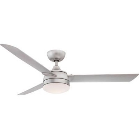 FANIMATION Xeno Wet - 56 inch - Silver with Silver Blades and LED FP6729BSLW